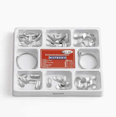 Medical Grade Stainless Steel Sectional Matrix System for Dental